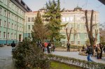 Garden of the main building University of Economics – Varna